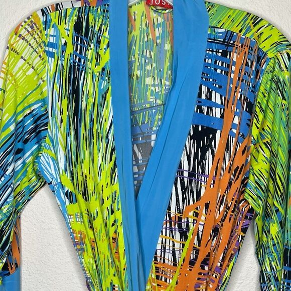 Josie Natori Two Piece Nightgown Robe Set - Picture 5 of 15